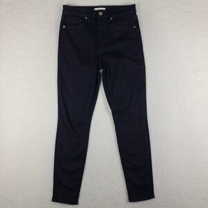 RevTown Jeans Womens 29 Blue High‎ Rise Skinny Dark Wash Denim